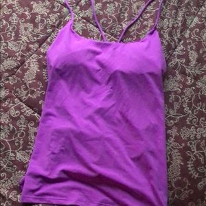 Purple Workout Shirt